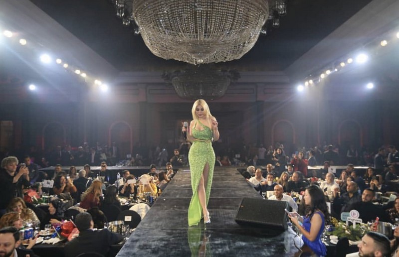 NYE with Haifa Wehbe at JW Marriott Hotel Cairo